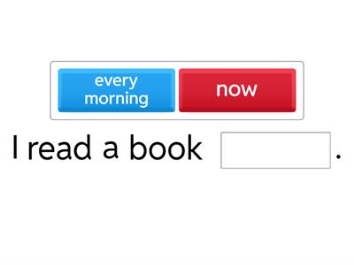 present simple vs. present continuous