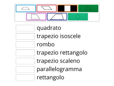 Abbina ogni immagine al nome corrispondente