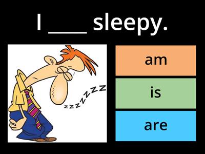 Verb to Be - Present Simple - Affirmative sentences - Quiz