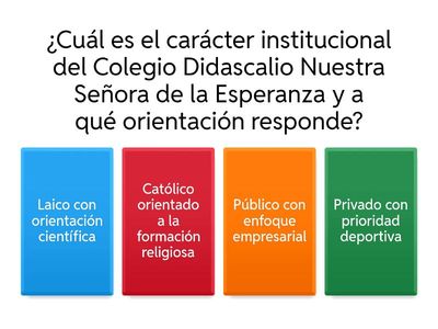 Colegio Didascalio Nuestra Señora de la Esperanza