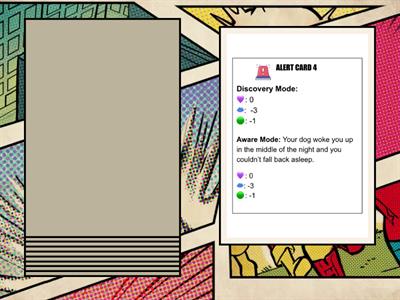  Alert Cards -Eclipsed Game