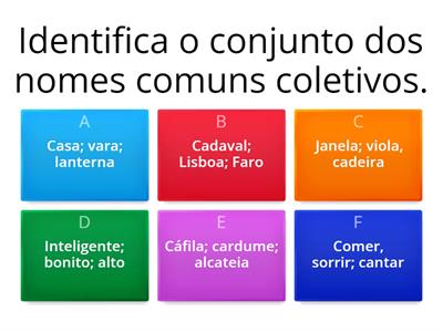 Gramática (consolidação) 3º ano