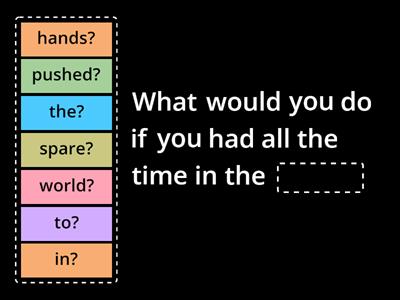 collocations with time, speakout advanced, 8
