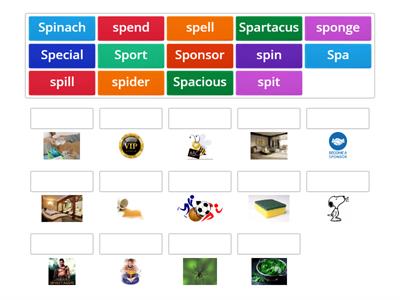 Words with SP- Blend