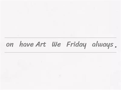   Present Simple: adverbs of frequency  