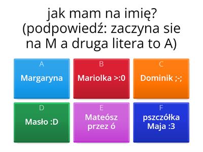 TEST O MNIE (polecam kto ma 100% jest mistrzem)