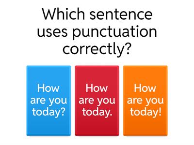 ARK E3 ESOL Punctuation