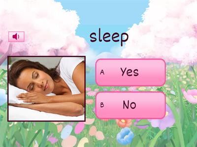 Quiz - classroom actions  PLUS PRE001