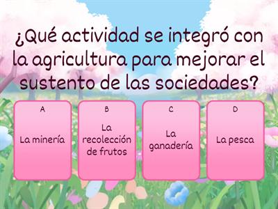 LA AGRICULTURA