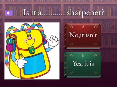 Is it a........... ?