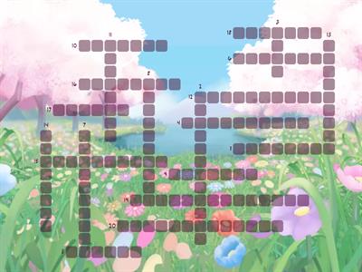 Garden Foods Crossword Puzzle