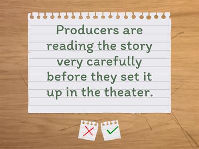 Passive voice - Present continuous