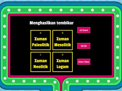 UNIT 6: ZAMAN PRASEJARAH (KEGIATAN EKONOMI)