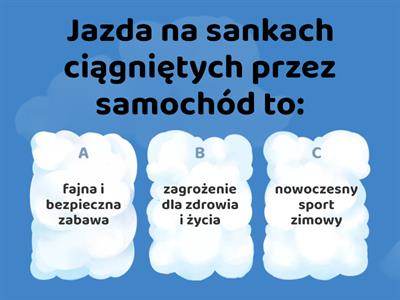 Bezpieczeństwo zimą 