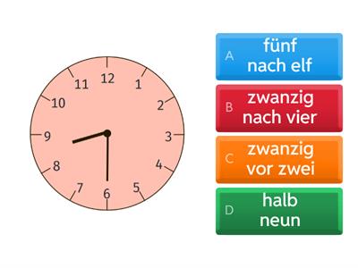 A1.1 L08 | Uhrzeit - informell