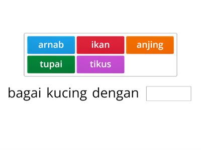 KUIZ PERIBAHASA DAN SIMPULAN BAHASA