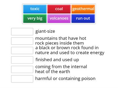 11 General - Unit 5 - Lessons 11 - 12 - Vocabulary Matching