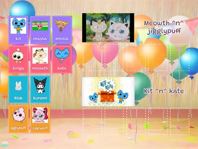 meowth ^n^ jigglypuff or kit ^n^ kate