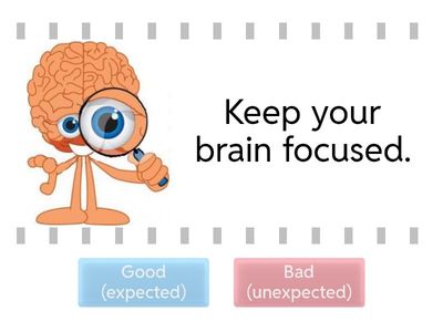 1 - Good (expected) and Bad (unexpected) Behavior