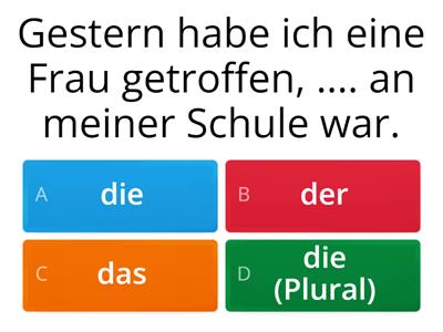 A2 LX14 Relativsätze im Nominativ