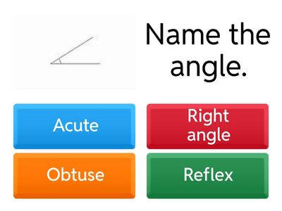  Angles Quiz