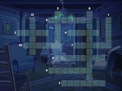 Typing Crossword: Halloween Edition Advanced