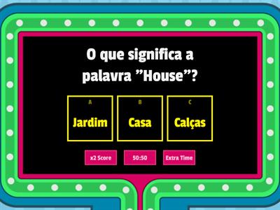 Atividades de Enriquecimento Curricular - Inglês - House