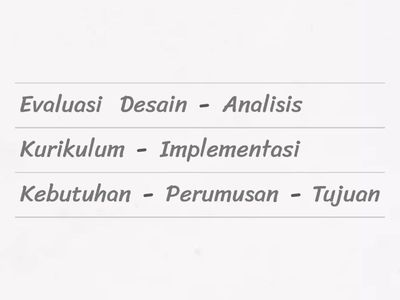 Pengembangan Kurikulum