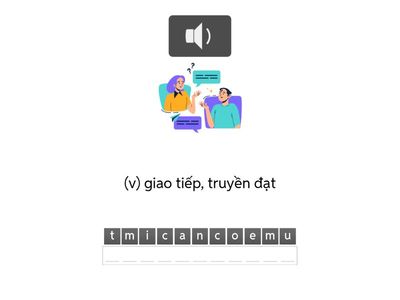 B1 Wordlist - Communications