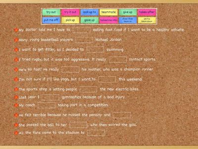 Focus 3. 2.1-2.3 Vocabulary practice