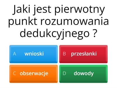 Rozumowanie dedukcyjne