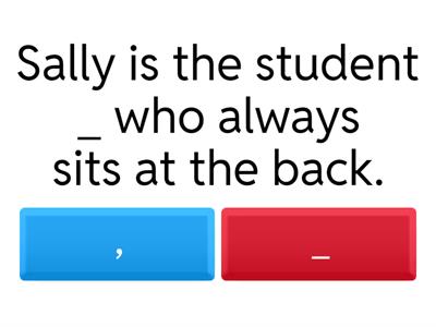 [JUAN] Defining/Non-defining relative clauses