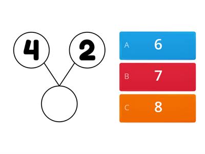 Number Bonds: Numbers 6,7,8