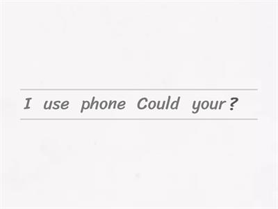 asking for permission