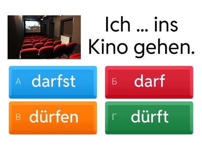 D6. 1C_6e. Modalverb 'dürfen'