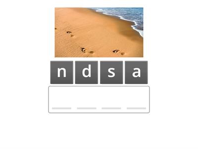 Anagram -nd, -ng, -nk, -nt