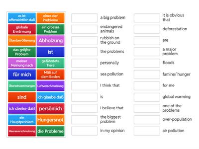 SB1- protecting the environment- German