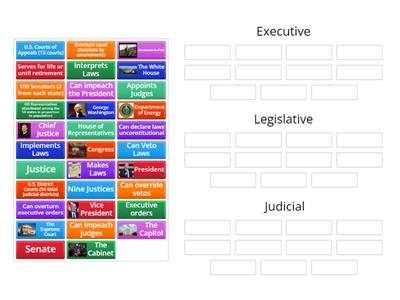 Separation of Powers (Branches of Government) 