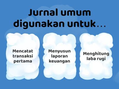 Penilaian Kompetensi: Jurnal Umum, Buku Besar, dan Neraca Saldo