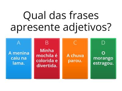 ADJETIVOS 3º ANO