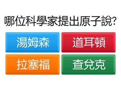 南一國中理化二上CH6_元素與化合物總複習