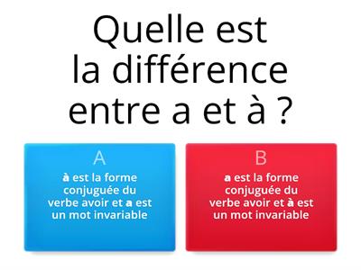 Les homophones