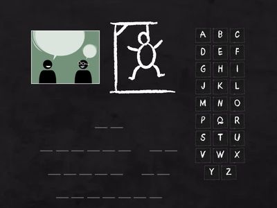   Vad gör de?  (presens ar-verb, grupp 1, tema: languages and communication) hangman