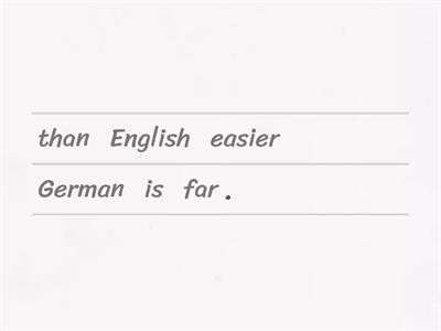 I1 - Comparatives and superlatives