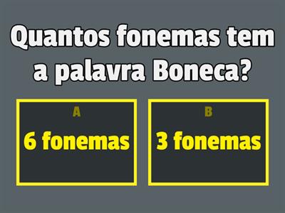 Quiz dos Fonemas e Grafemas 