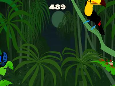 decomposing numbers-flying fruit