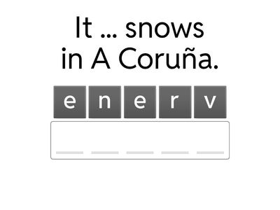 Adverbs of frequency