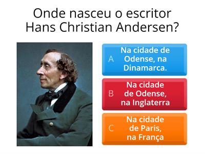 QUIZ: HANS CHRISTIAN ANDERSEN