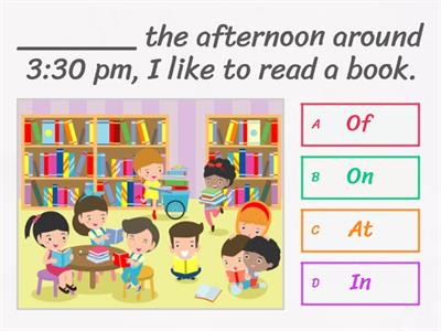 Prepositions of Time