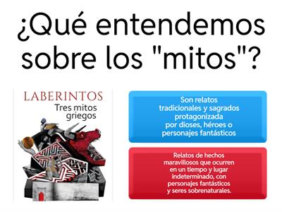 LABERINTOS - TRES MITOS GRIEGOS